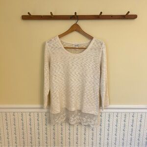 Dressbarn Lace Sweater